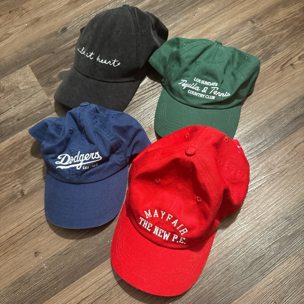 Vintage America Assorted Color Baseball Caps